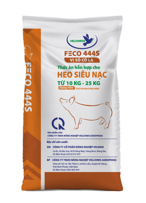 Thức ăn hỗn hợp cho heo con từ 10kg - 25kg